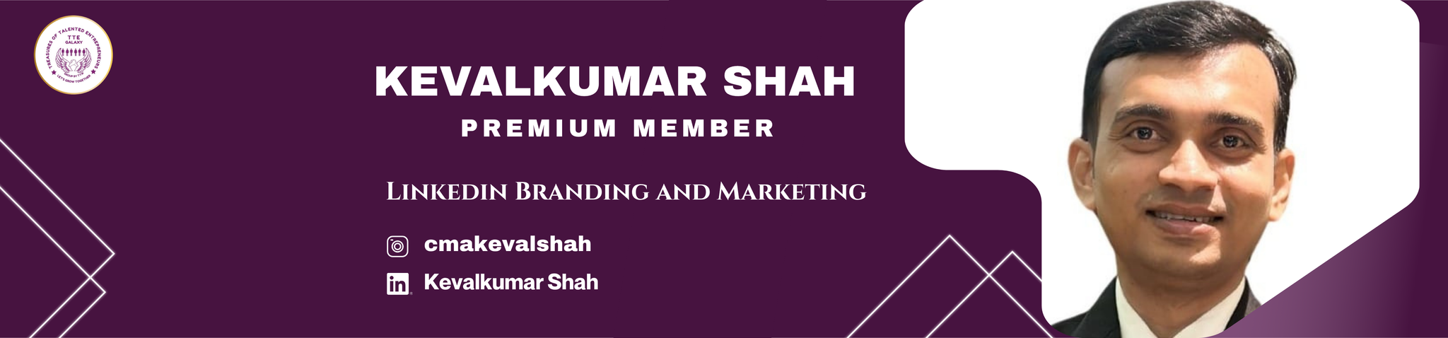 CMA Keval Shah banner